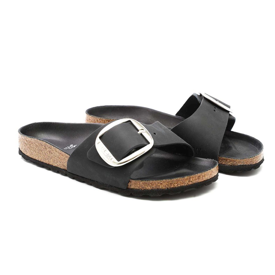 Woman birkenstock | Birkenstock Madrid Big Buckle Black