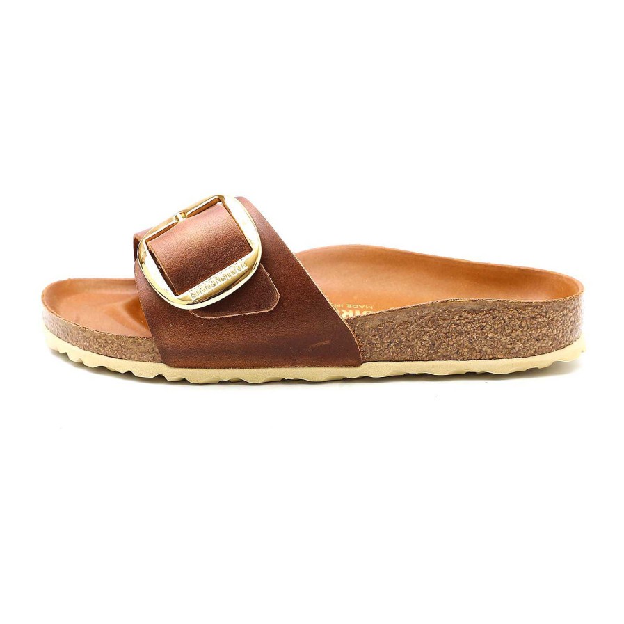 Woman birkenstock | Birkenstock Madrid Big Buckle Cognac