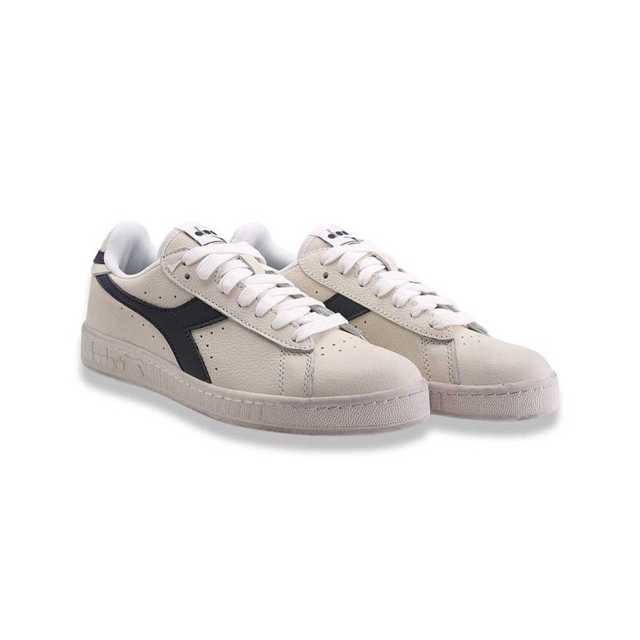 Man diadora | Diadora Game L Low Waxed White Blue