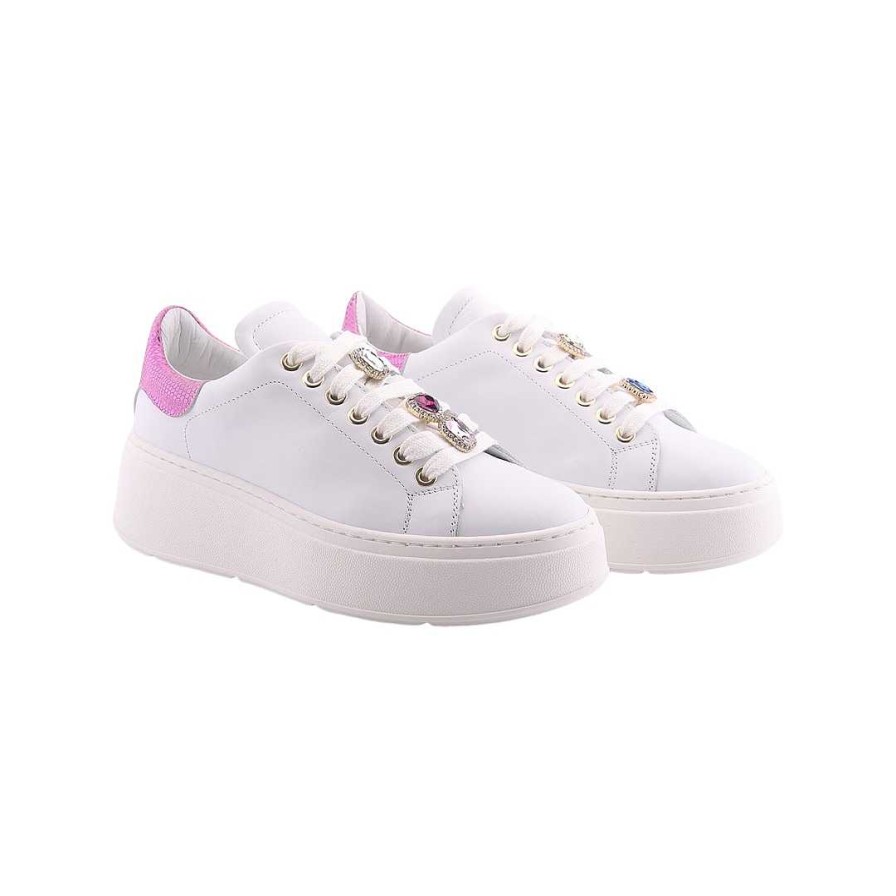 Woman belotti | Belotti Cobra White Fuchsia