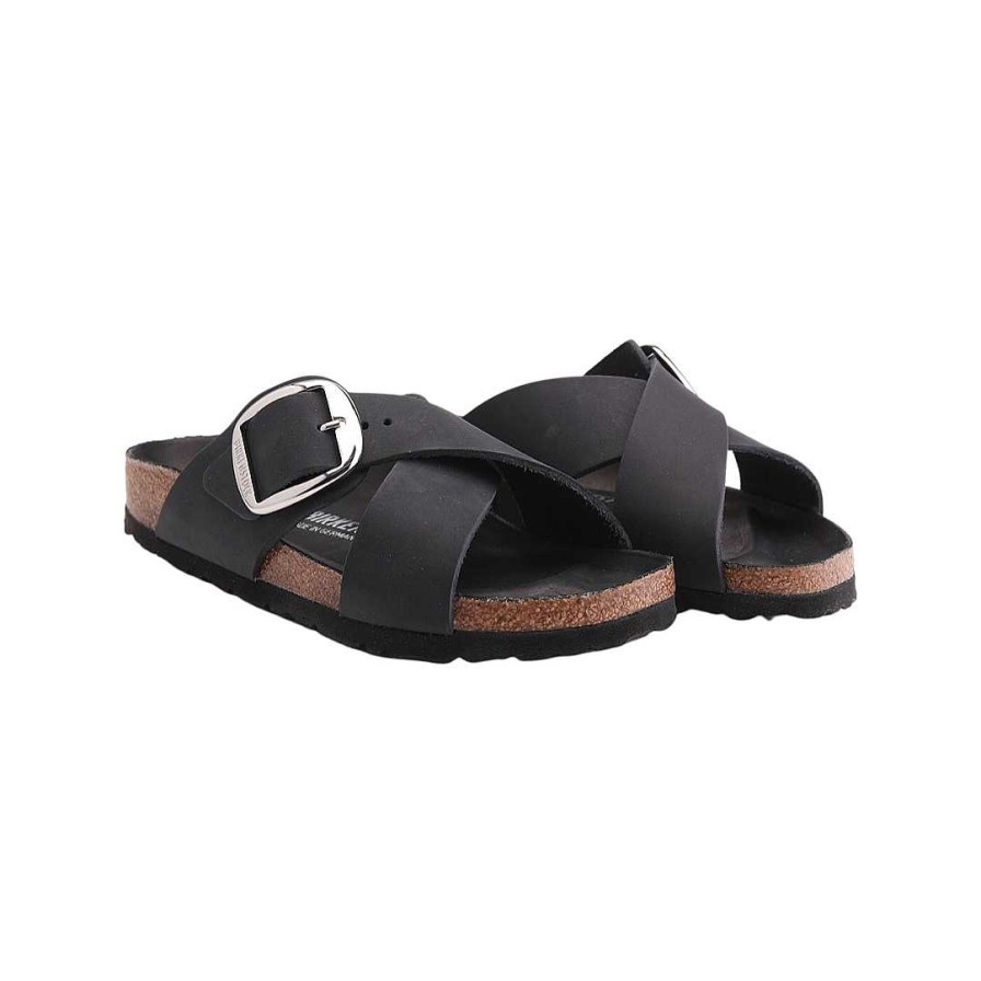 Woman birkenstock | Birkenstock Siena Big Buckle Black