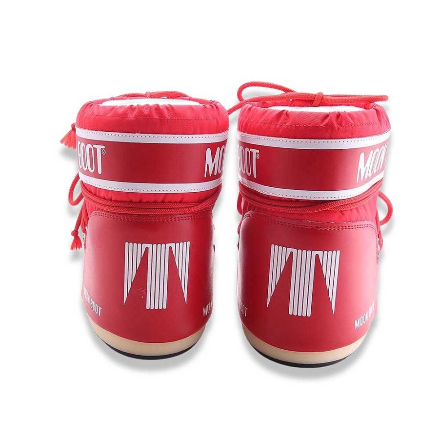 Woman moon boot | Moon Boot Icon Low Nylon Red