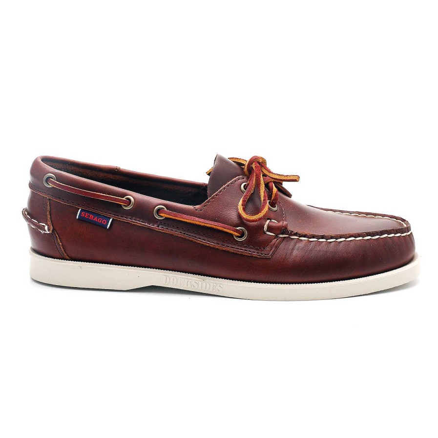 Man sebago | Sebago Dockside Portland Brown