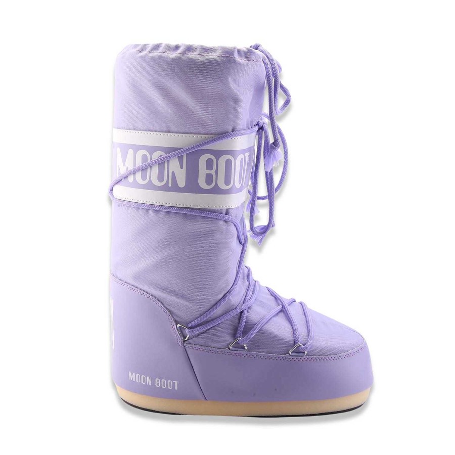 Woman moon boot | Moon Boot Icon Nylon Lilac