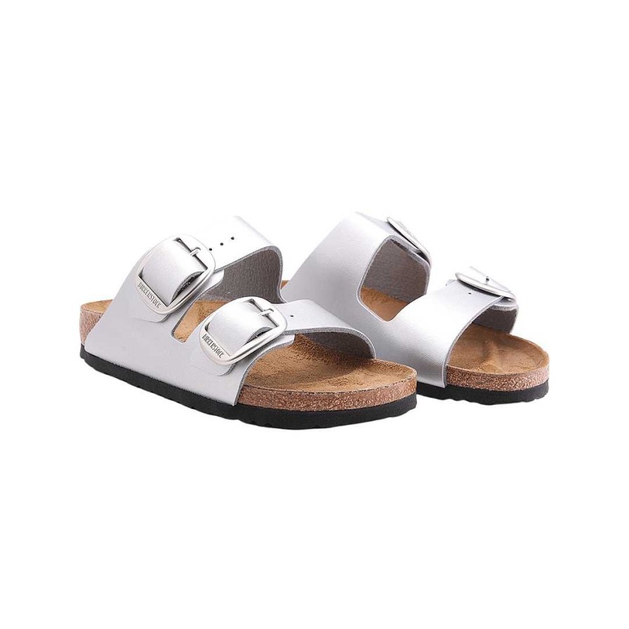 Woman birkenstock | Birkenstock Arizona Big Buckle Silver