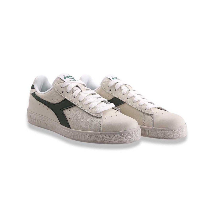 Man diadora | Diadora Game L Low Waxed White Green