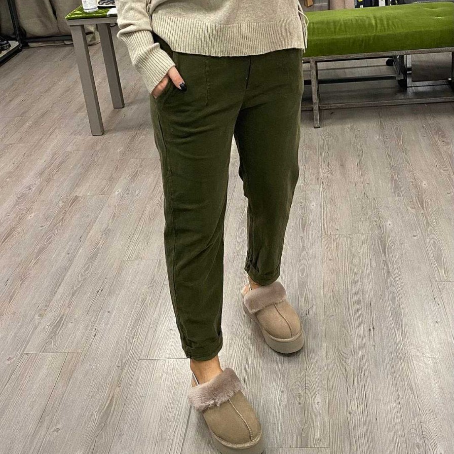 Clothing s.t.e | Ste Trousers7171 Military Green