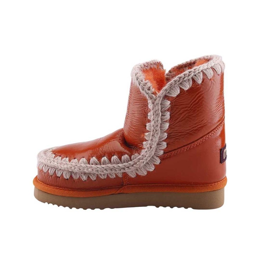 Woman mou | Mou Eskimo 18 Patent Orange