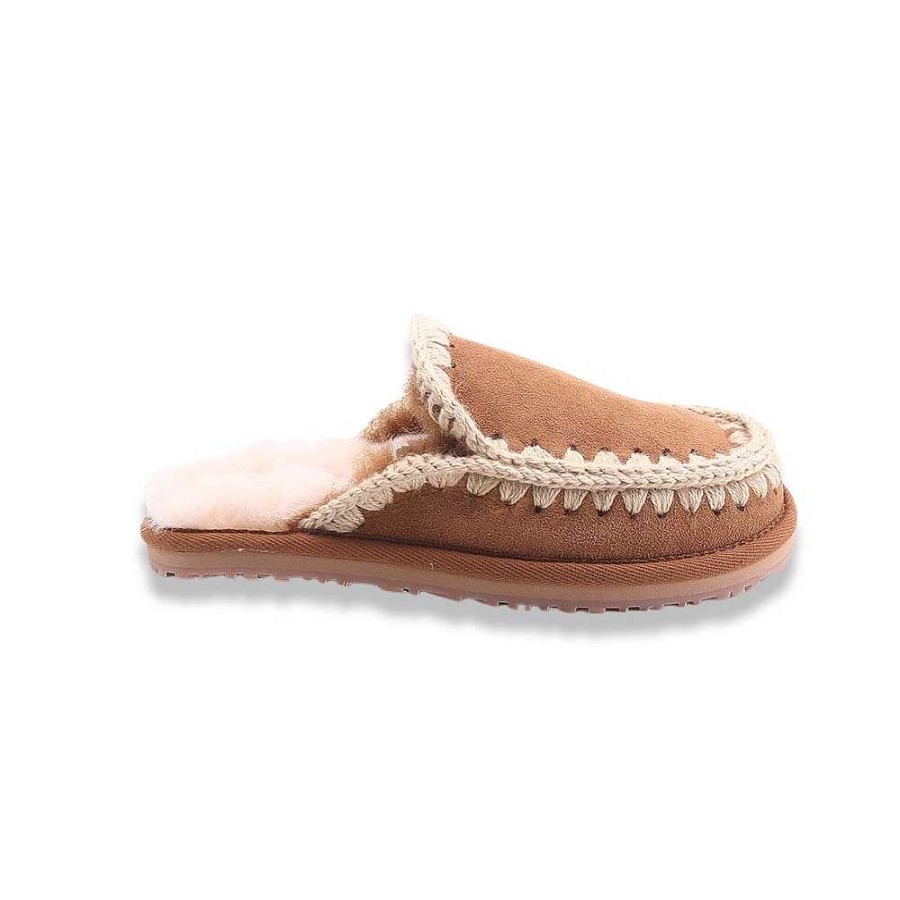 Woman moou | Mou Slipper Full Eskimo Cognac