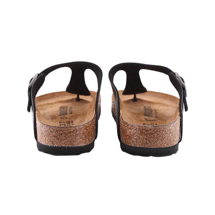 Woman birkenstock | Birkenstock Gizeh Bs Metallic Black