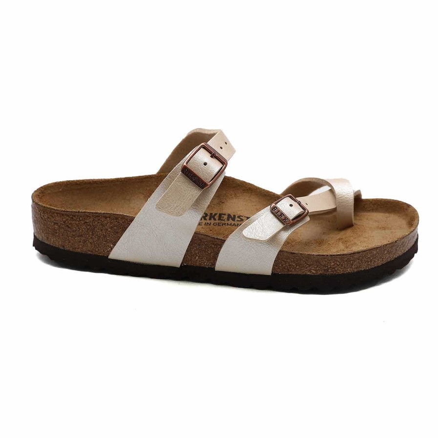 Woman birkenstock | Birkenstock Mayari Graceful Pearl White