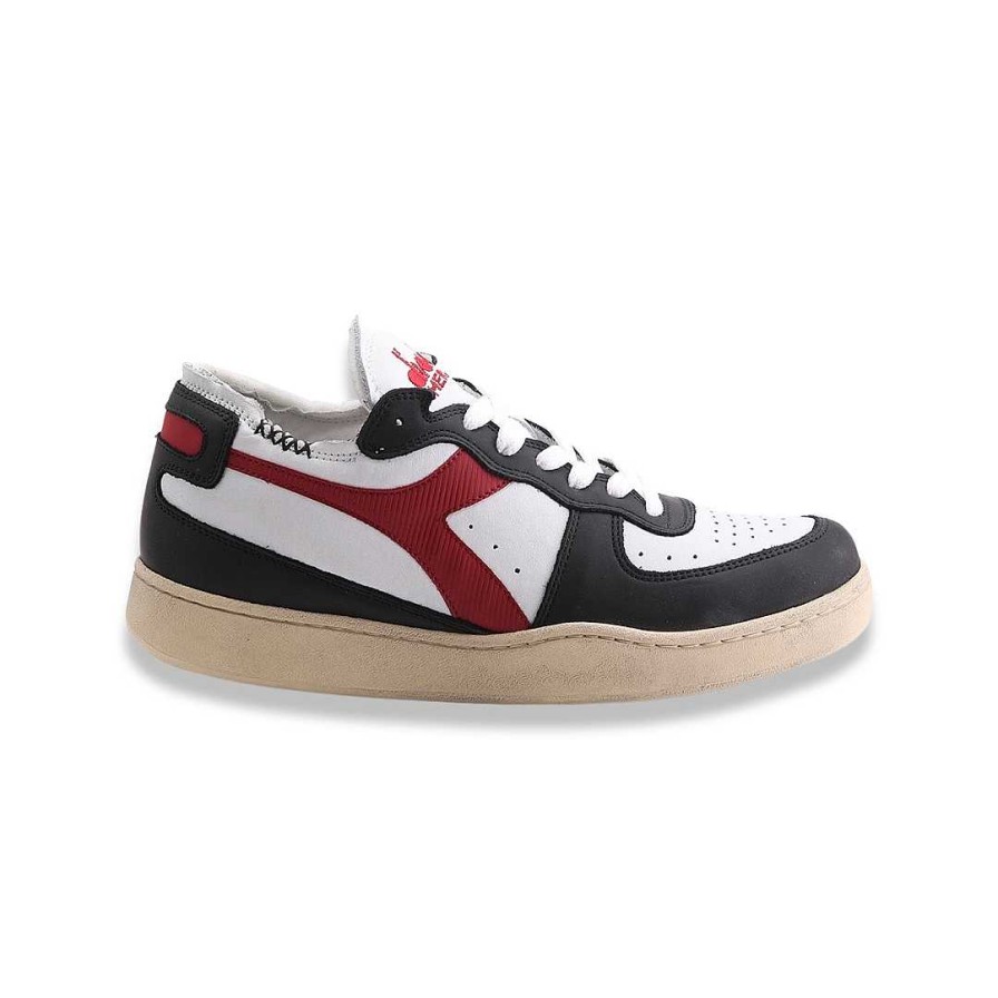 Man diadora | Diadora Heritage Basket Row Cut White Black Red